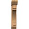 Ekena Millwork Merced Slat Smooth Bracket w/ Offset Brace, Western Red Cedar, 7 1/2"W x 40"D x 40"H BKT0806X40X40MRC06SWR - alternate 4